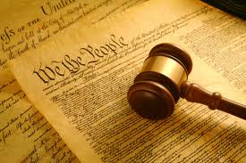 Constitution and gavel